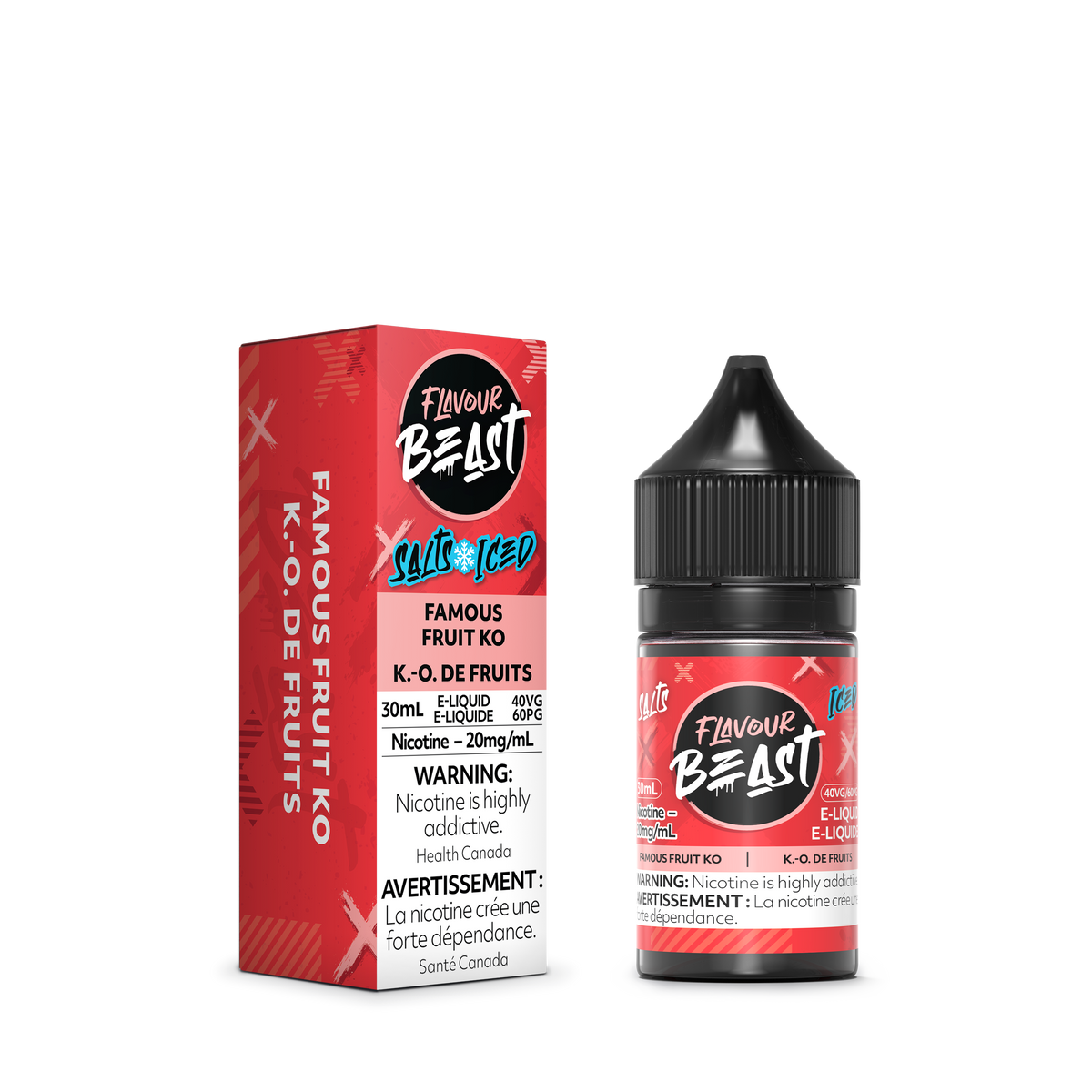 Famous Fruit KO Iced Vape - Flavour Beast E-Liquid