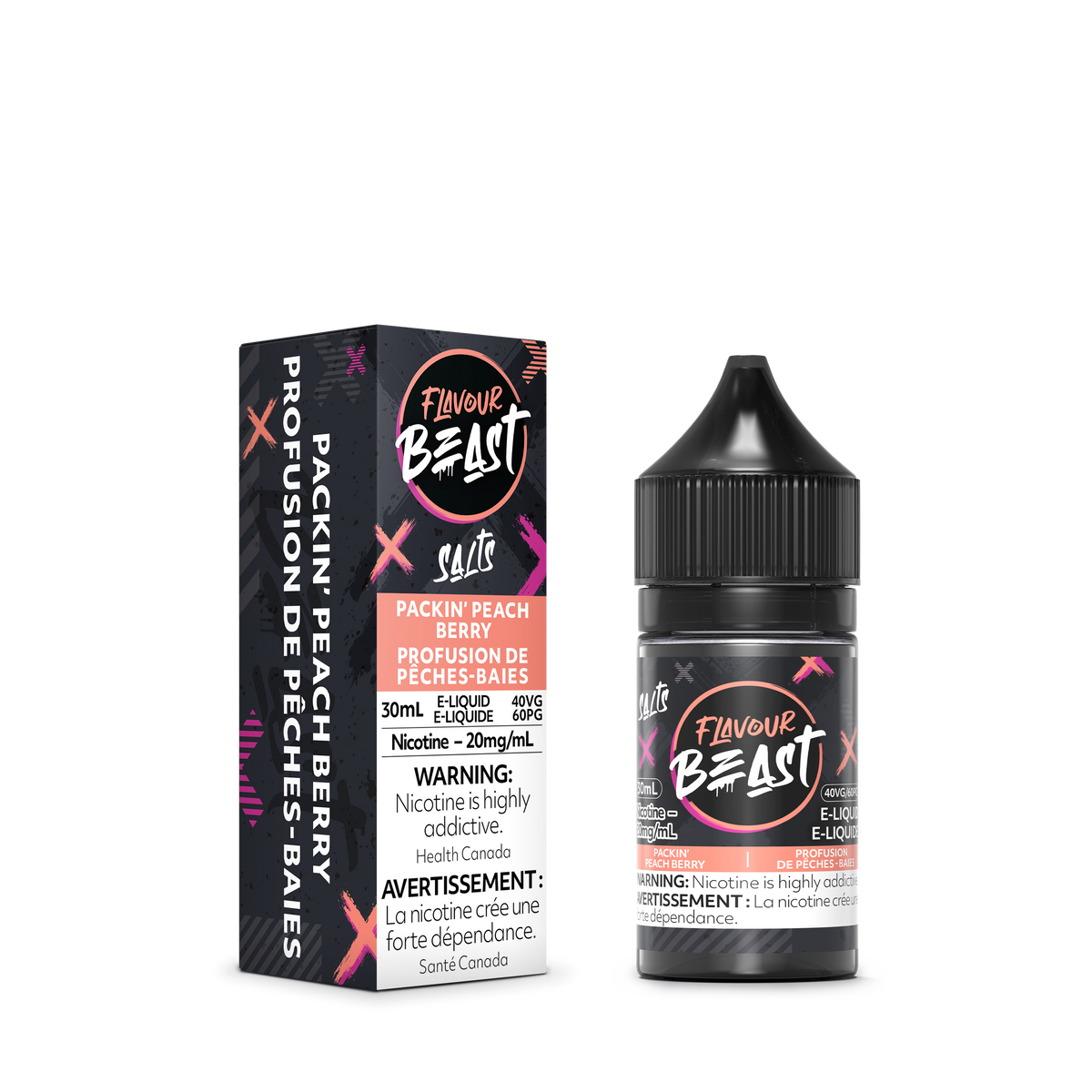 Packin' Peach Berry - Flavour Beast E-Liquid