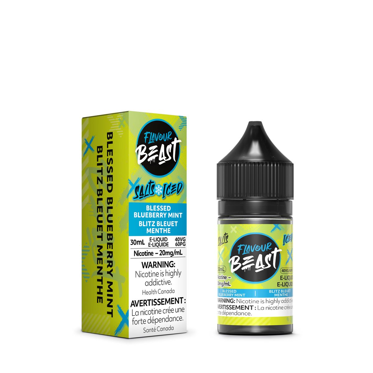Blessed Blueberry Mint Iced  E-Liquid - Flavour Beast
