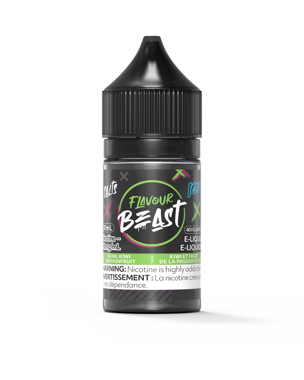Kewl Kiwi Passionfruit Iced - Flavour Beast E-Liquid