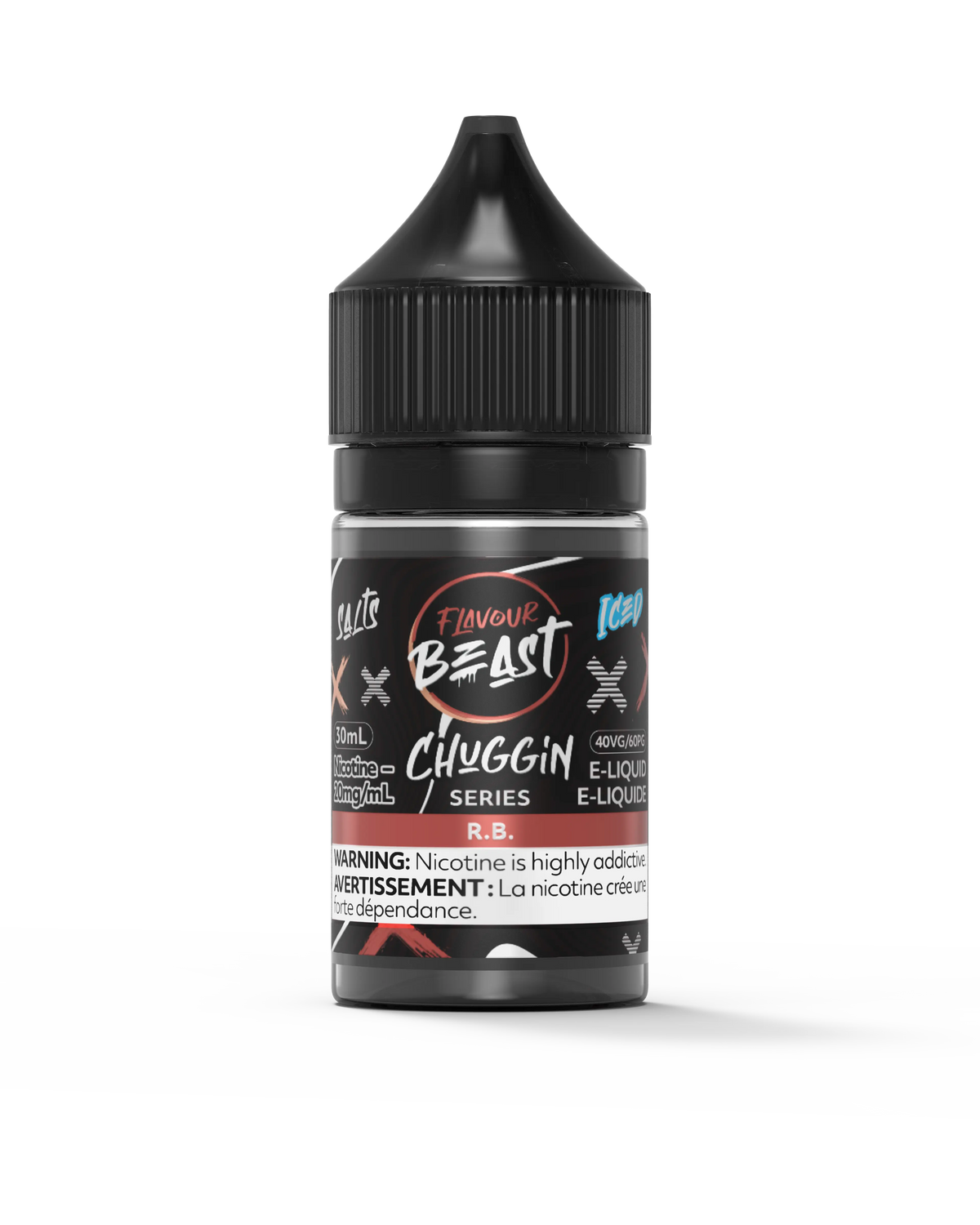 R.B. (Iced) 30mL E-liquid - Flavour Beast Chuggin'
