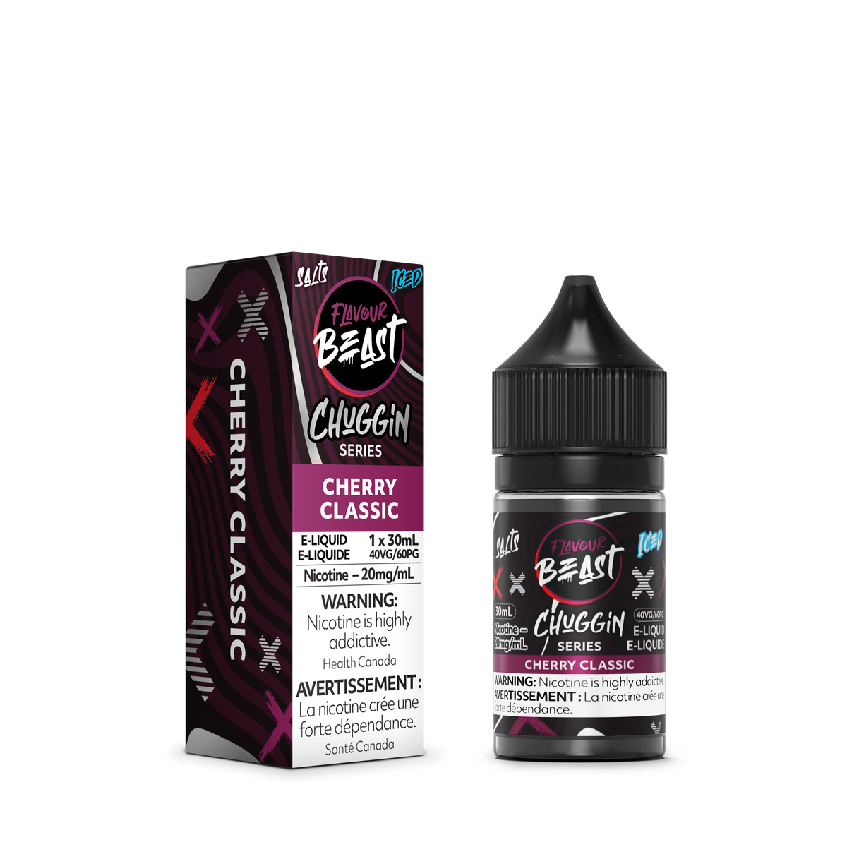 Cherry Classic 30mL E-liquid  -  Flavour Beast Chuggin'