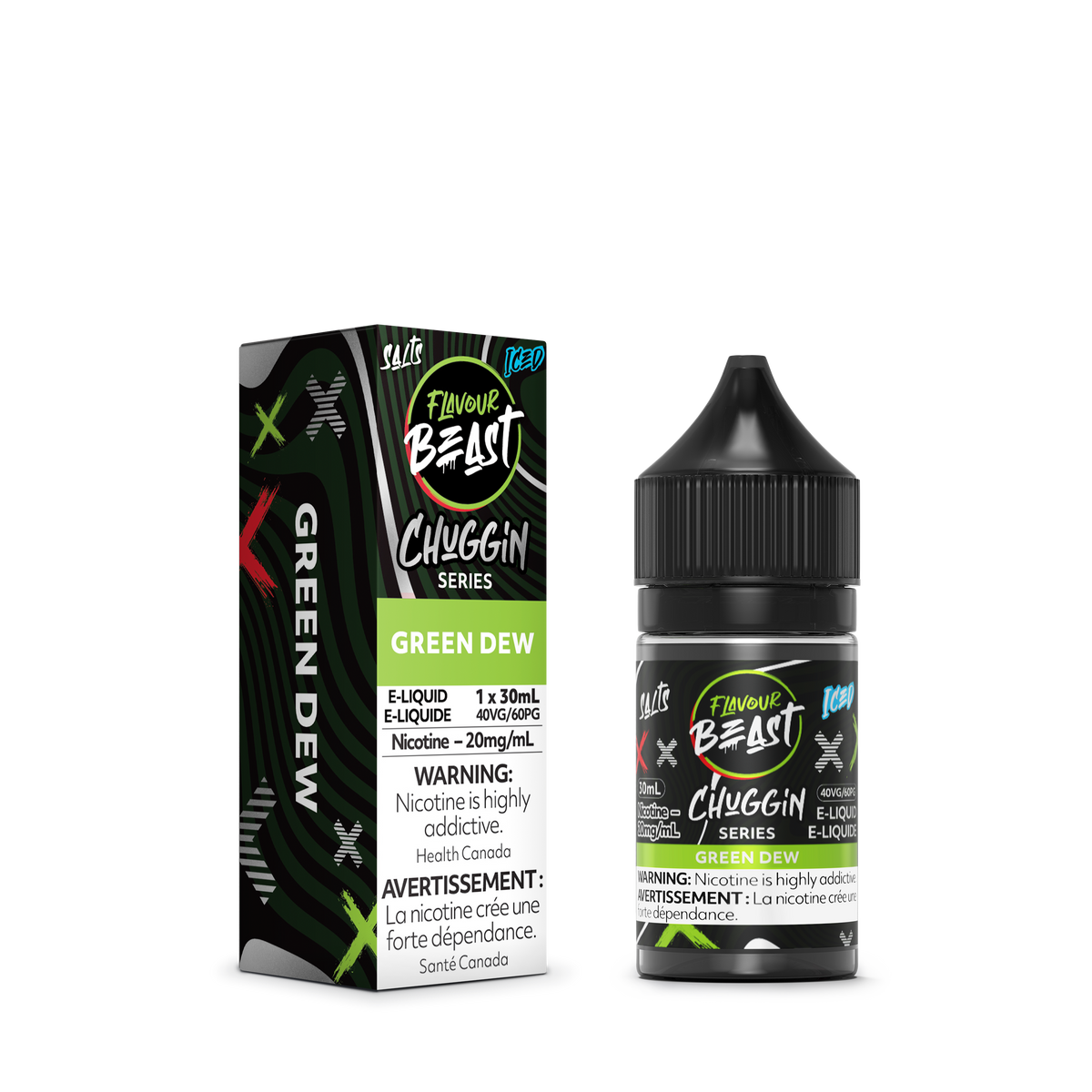 Green Dew 30mL E-liquid  -  Flavour Beast Chuggin'