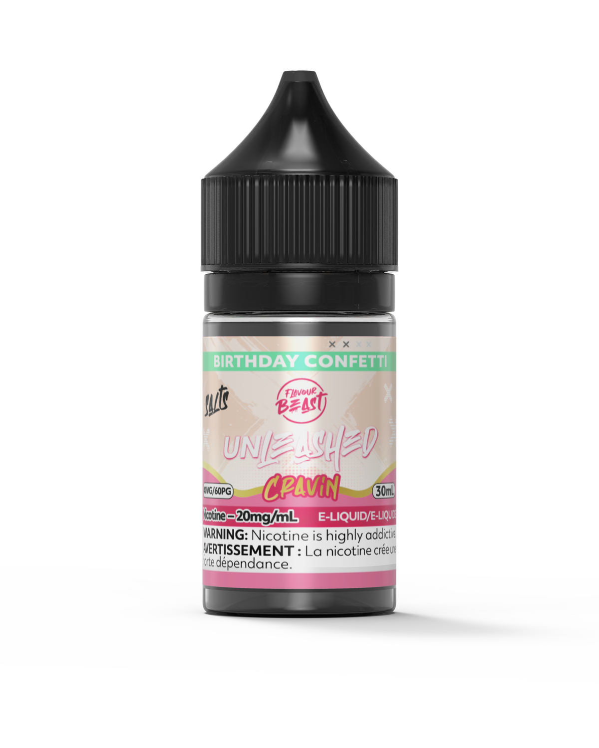 Flavour Beast Unleashed E-Liquid - Cravin' Birthday Confetti