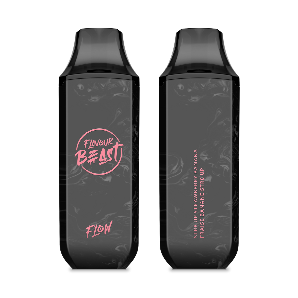 Flavour Beast Flow 5K Disposable - STR8 Up Strawberry Banana Iced