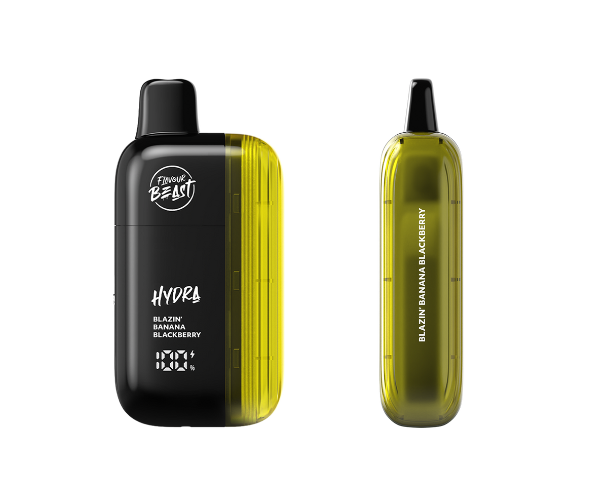 Flavour Beast Hydra 18K Disposable Vape - Blazin' Banana Blackberry | Canada