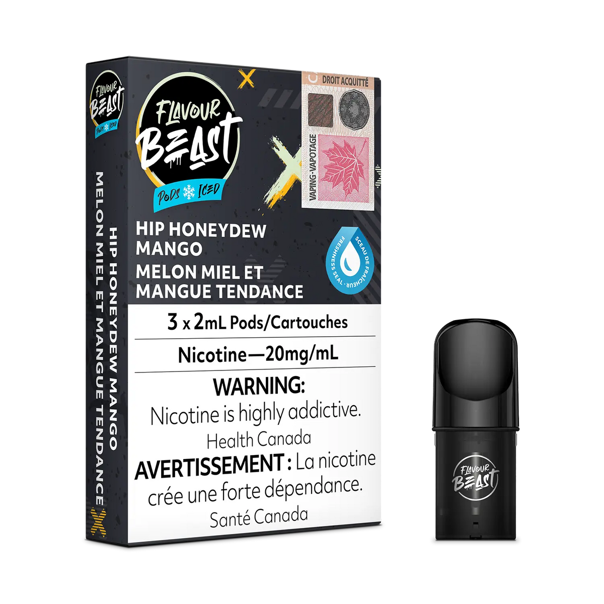 Flavour Beast Pod Pack - Hip Honeydew Mango Iced