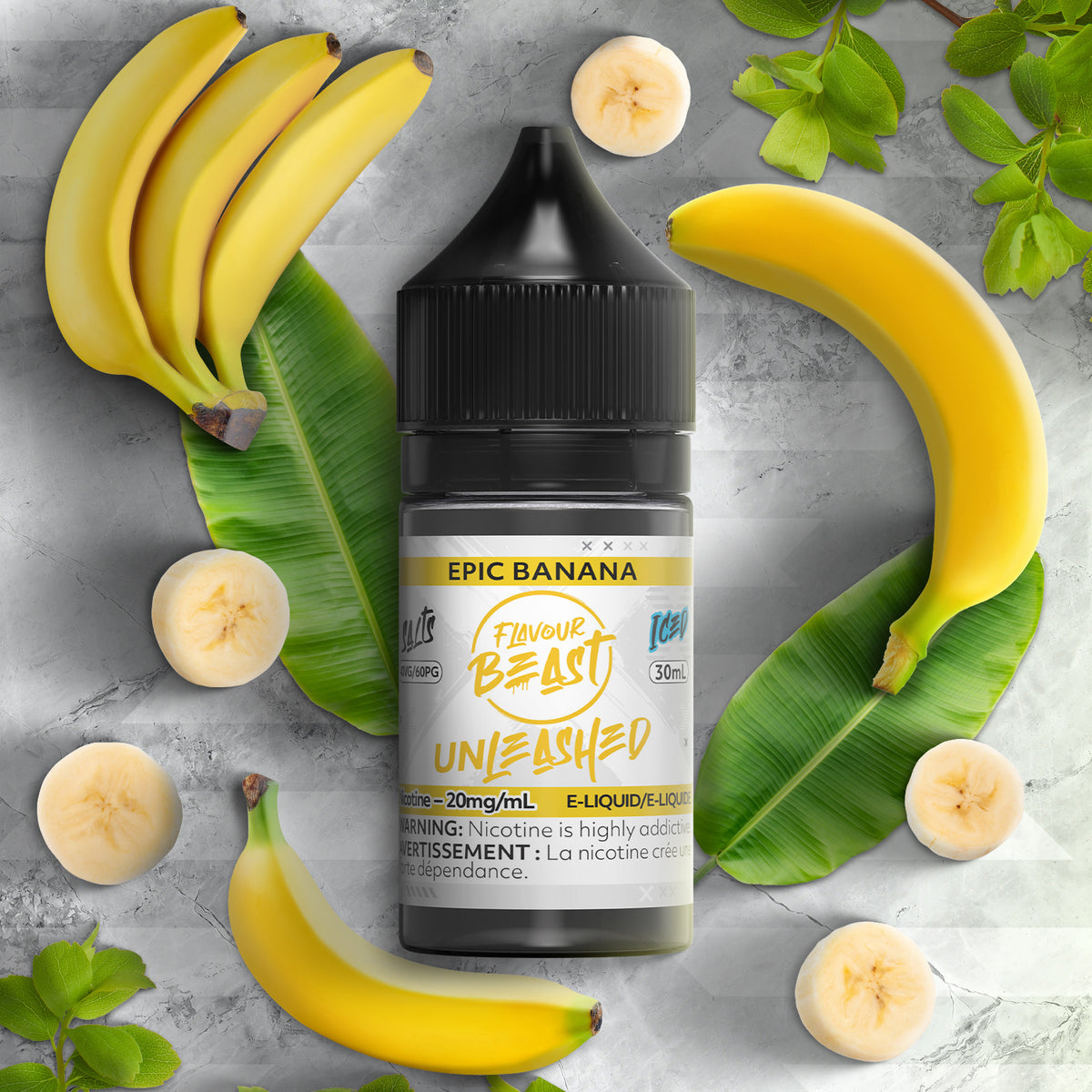 Flavour Beast Unleashed E-Liquid - Epic Banana