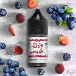 Unleashed E-Liquid - Epic Sour Berries