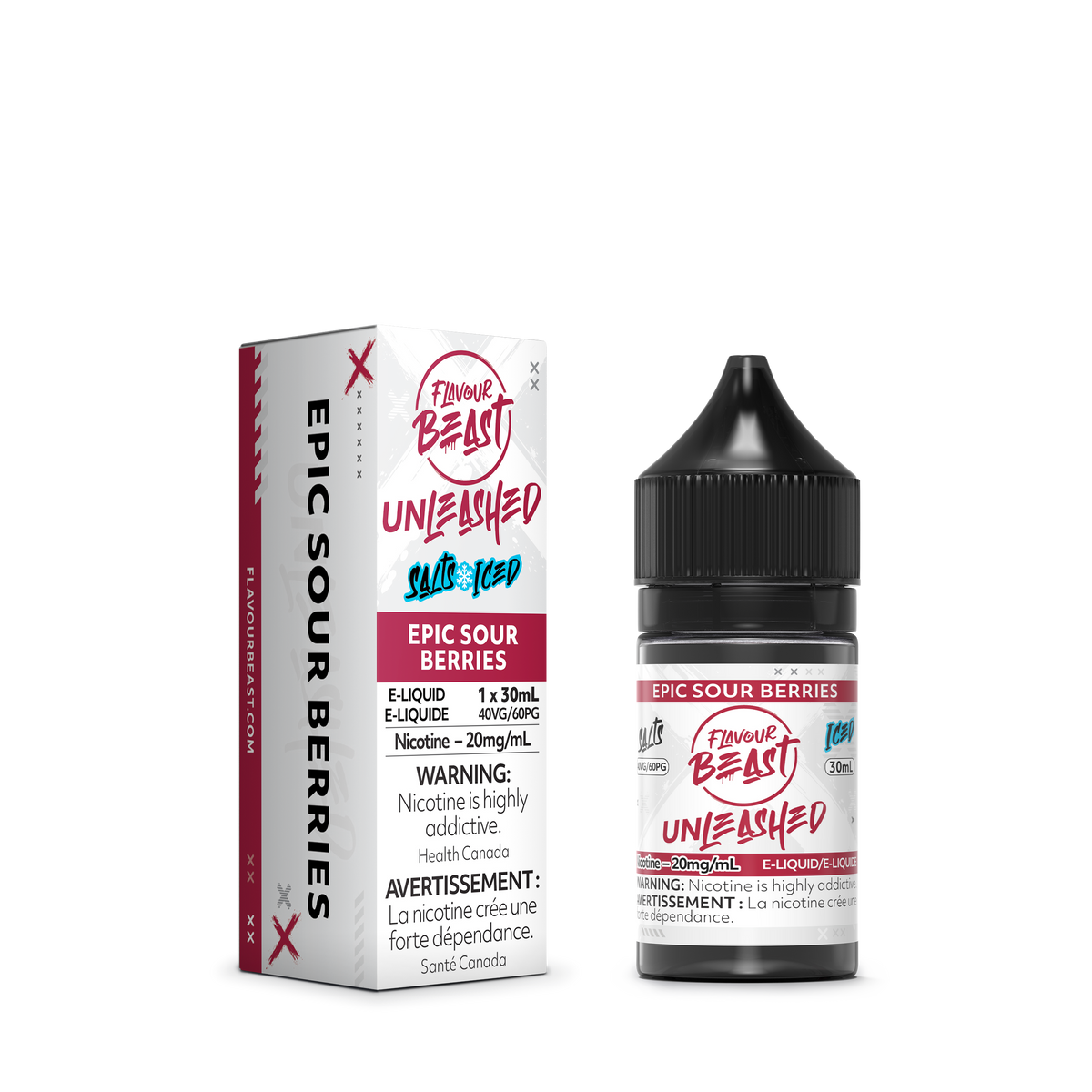 Flavour Beast Unleashed E-Liquid - Epic Sour Berries