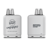 Level X Flavour Beast Boost G2 Pod - Unleashed Epic Red Lightning