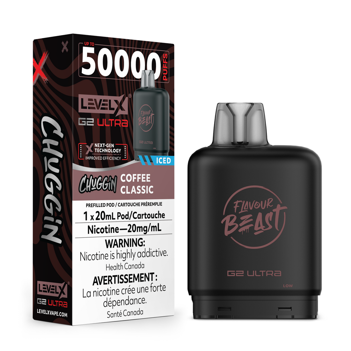 Buy Level X G2 Ultra Pod - Chuggin' Coffee Classic Online
