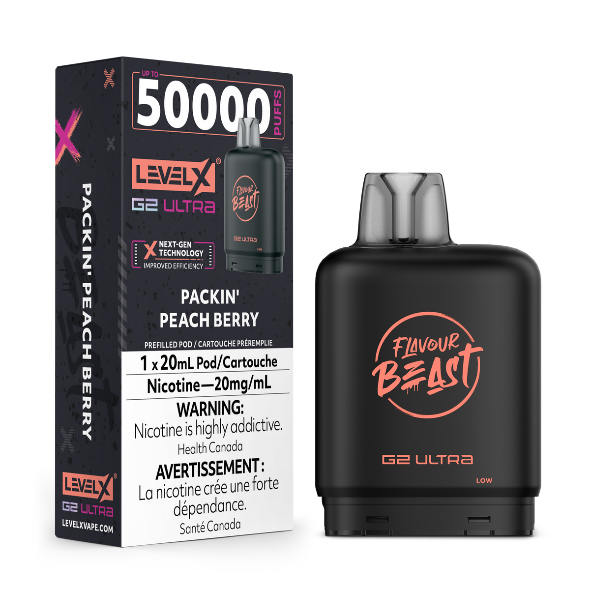 Buy Level X G2 Ultra Pod - Packin' Peach Berry Online