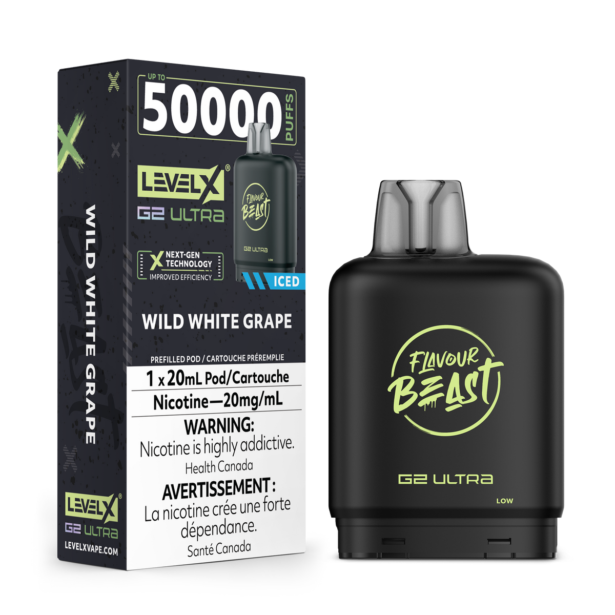 Buy Level X G2 Ultra Pod - Wild White Grape Online