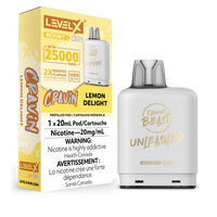 Level X Flavour Beast Unleashed Boost G2 Pod - Lemon Delight