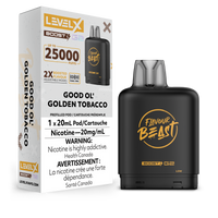 Level X Flavour Beast Boost G2 Pod - Good Ol' Golden Tobacco