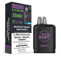 Level X Flavour Beast Boost G2 Pod - Grapplin' Grape Sour Apple Iced