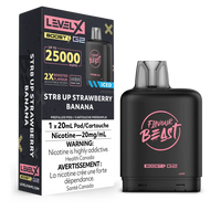 Level X Flavour Beast Boost G2 Pod - STR8 Up Strawberry Banana Iced