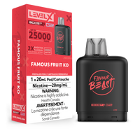 Level X Flavour Beast Boost G2 Pod - Famous Fruit KO