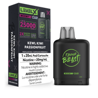 Level X Flavour Beast Boost G2 Pod - Kewl Kiwi Passionfruit
