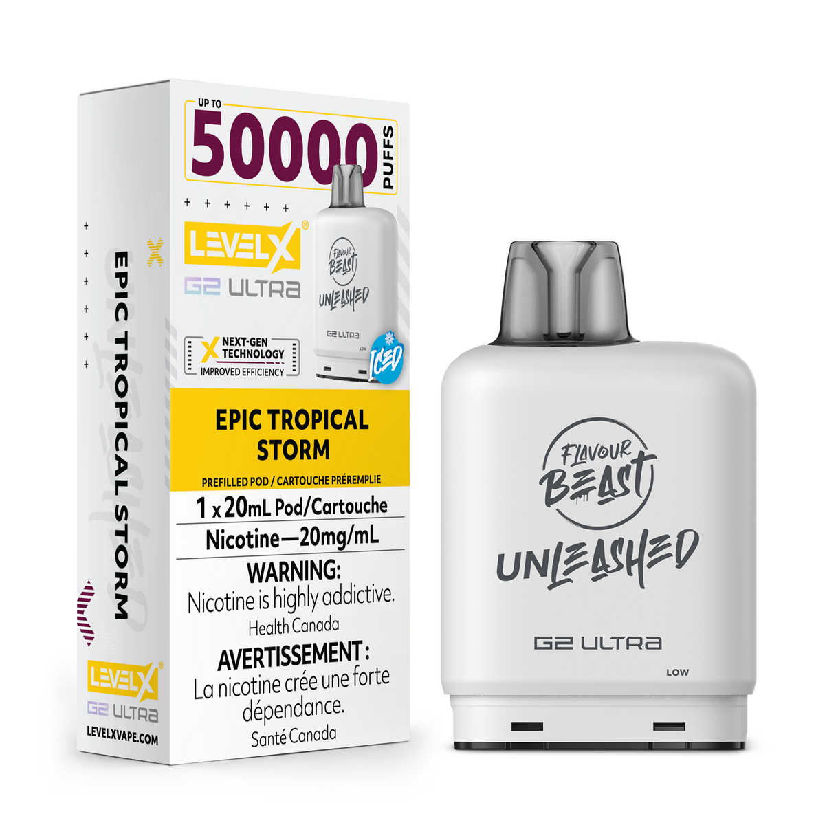Buy Level X Unleashed G2 Ultra Pod - Epic Tropical Storm (MB) Online