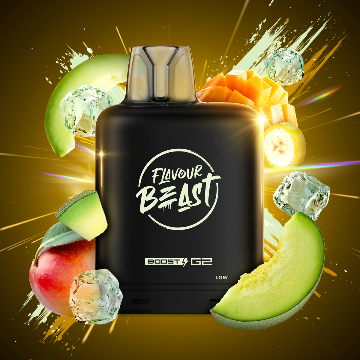 Level X Flavour Beast Boost G2 Pod - Hip Honeydew Mango