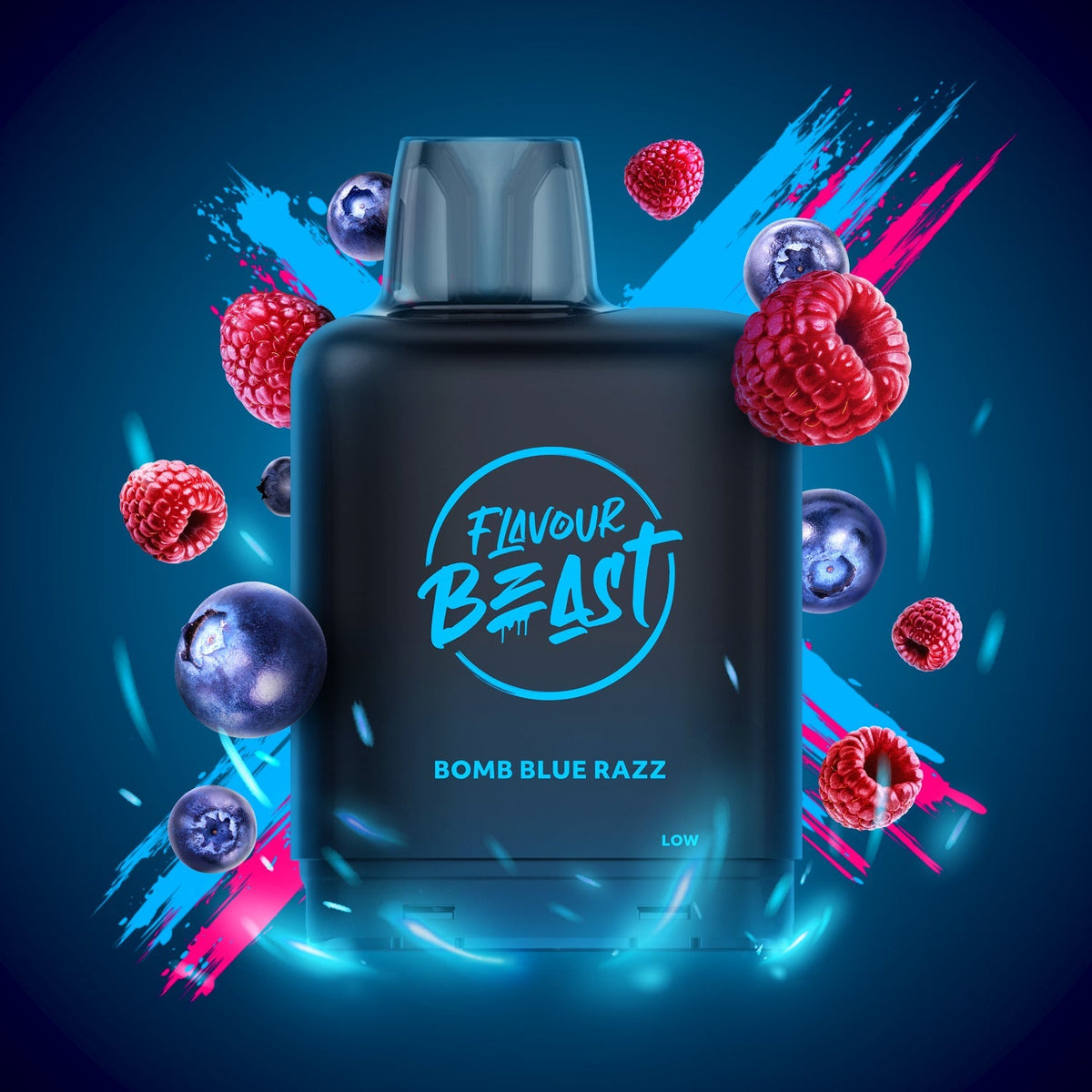 Level X Flavour Beast Boost G2 Pod - Bomb Blue Razz