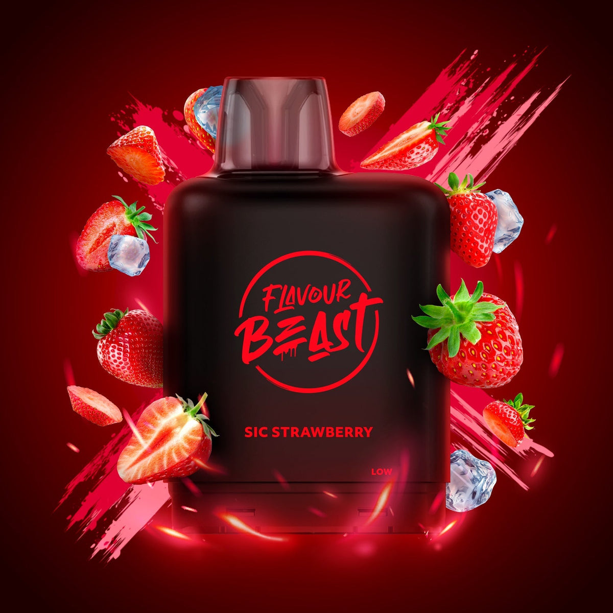 Level X Boost Pod - Sic Strawberry Iced