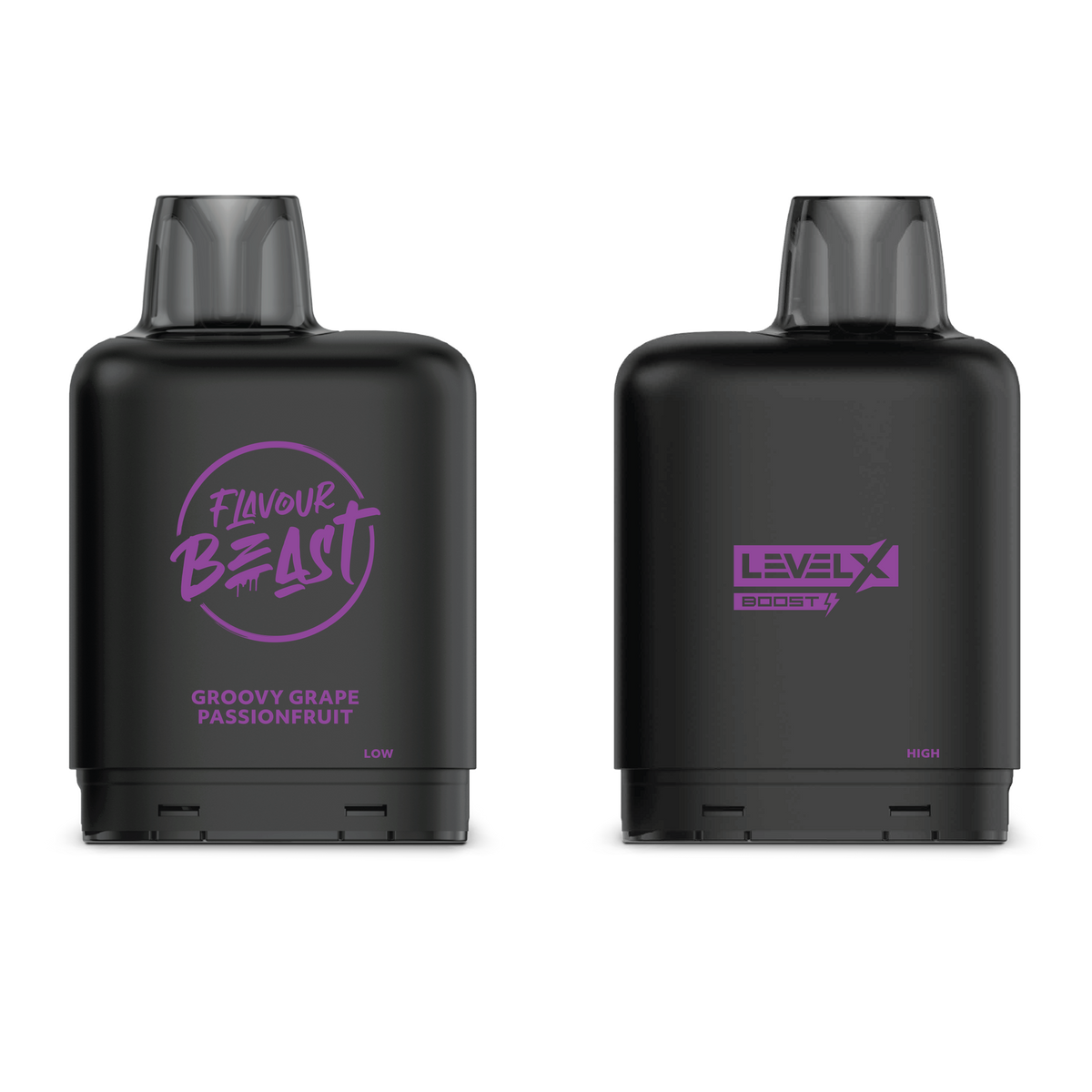 Level X Flavour Beast Boost G2 Pod - Groovy Grape Passionfruit Iced