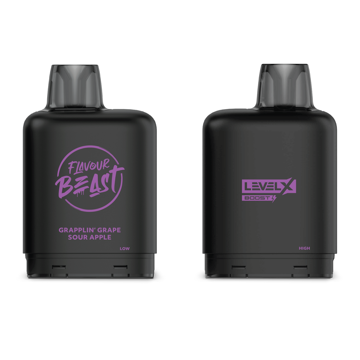 Level X Flavour Beast Boost G2 Pod - Grapplin' Grape Sour Apple Iced