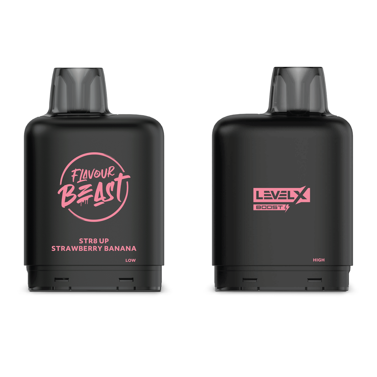 Level X Flavour Beast Boost G2 Pod - STR8 Up Strawberry Banana Iced