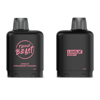 Level X Flavour Beast Boost G2 Pod - STR8 Up Strawberry Banana Iced