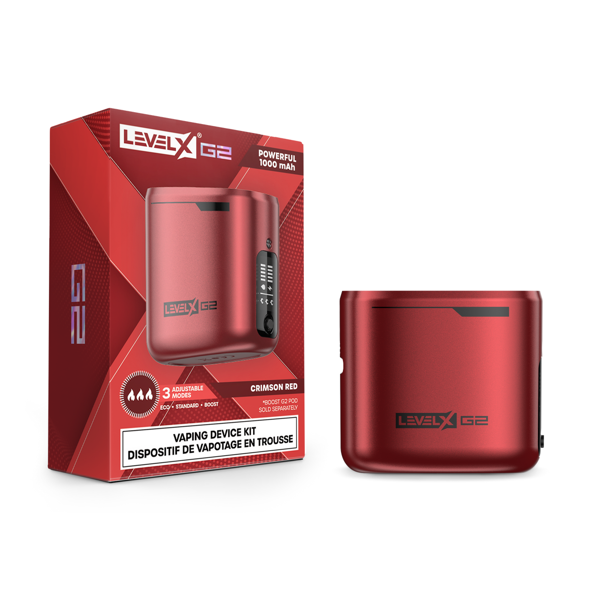 Level X Boost G2 Device Kit 1000 Crimson Red Canada