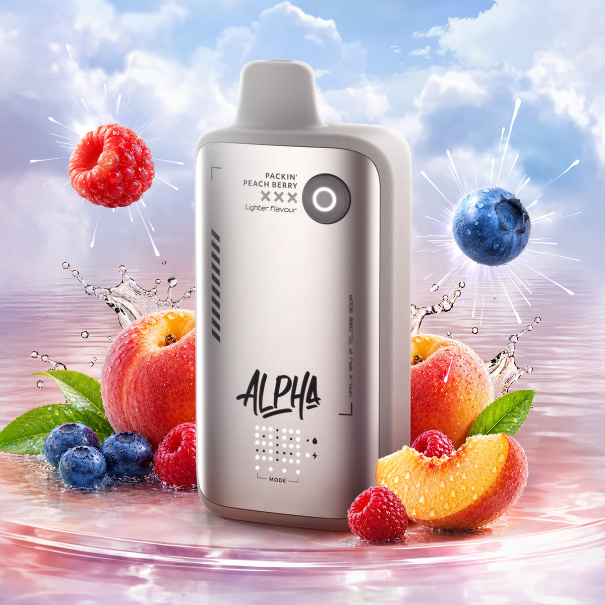 Flavour Beast Alpha - L.S. Packin' Peach Berry