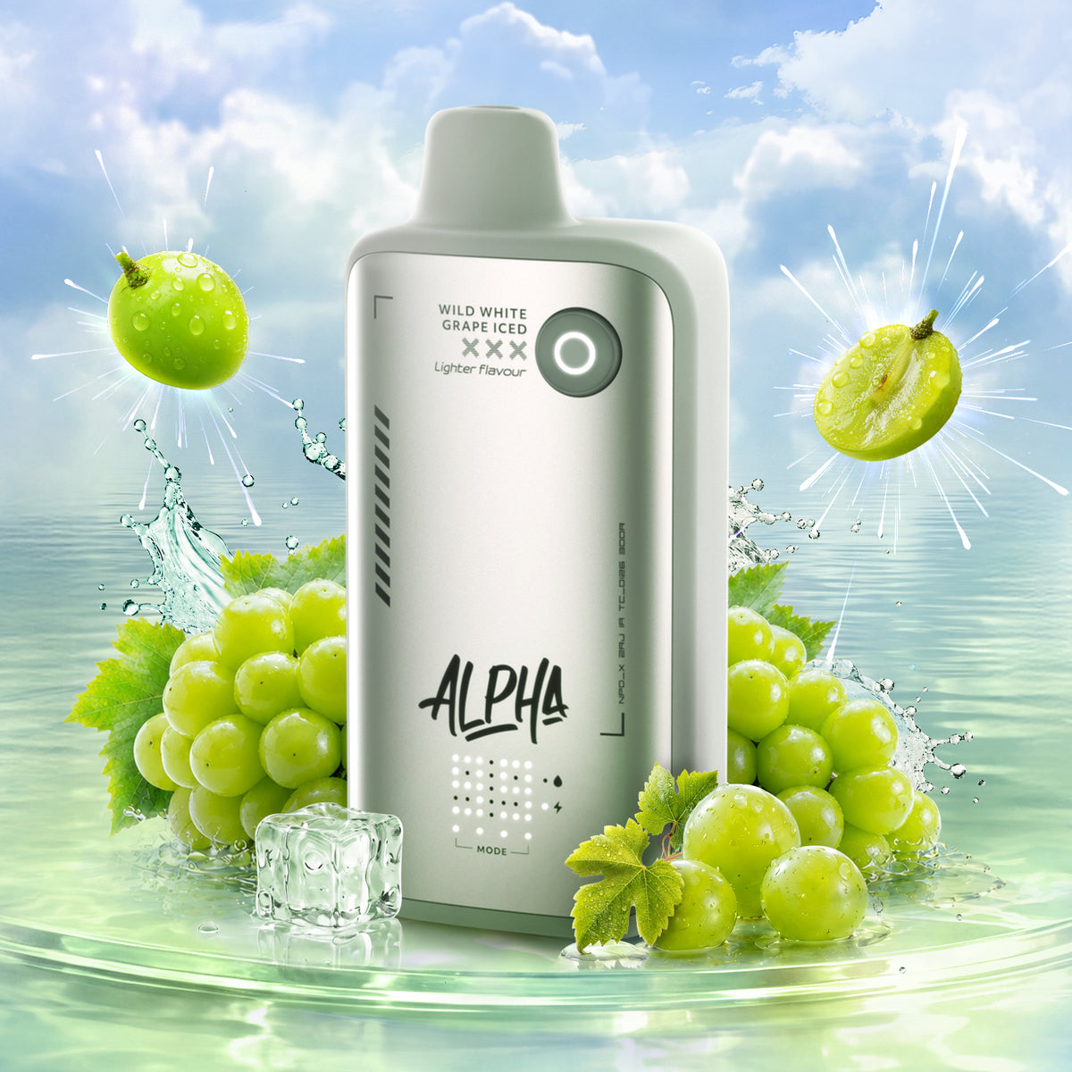 Flavour Beast Alpha - L.S. Wild White Grape (Iced) (AB)