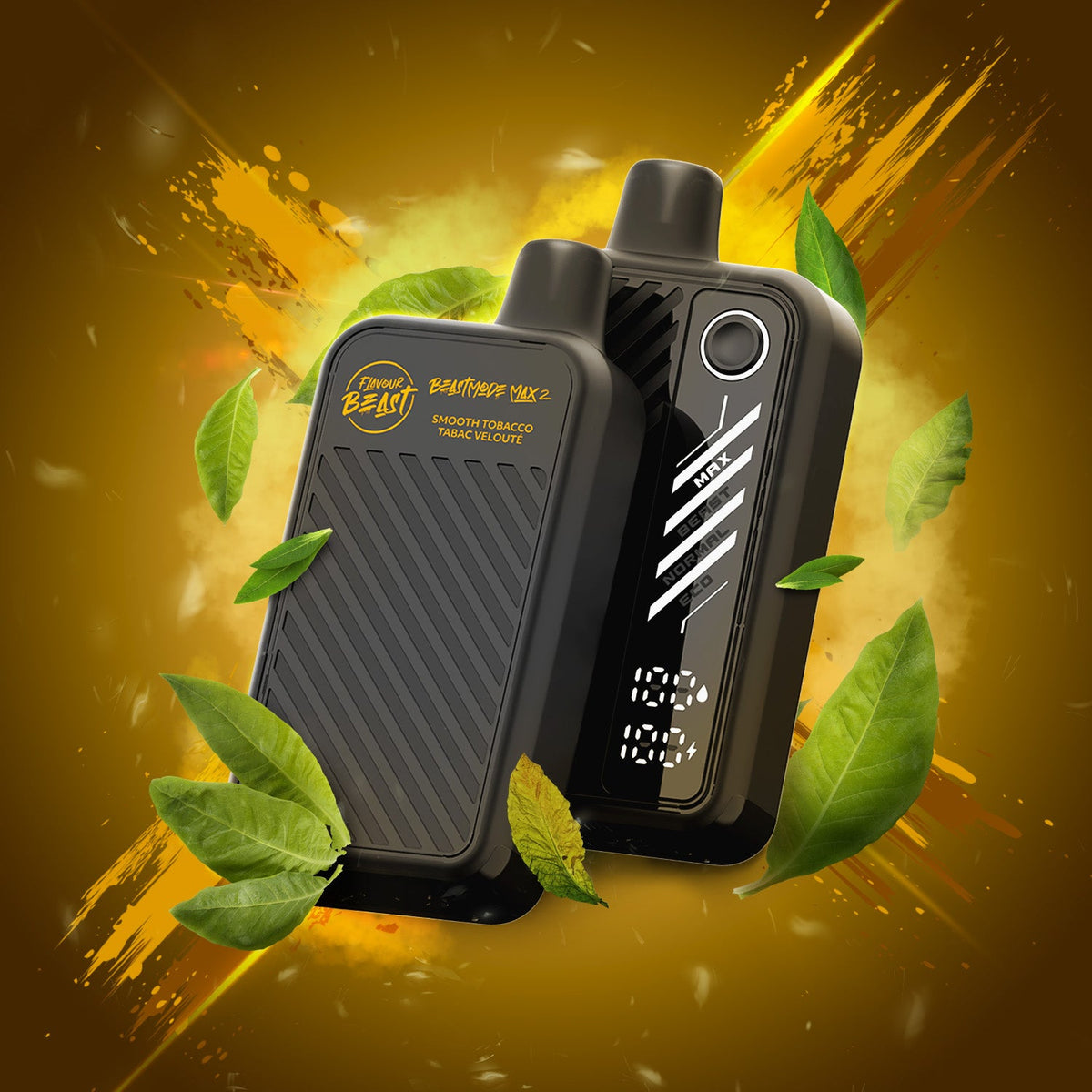 Smooth Tobacco - Beast Mode Max 2 Disposable Vape Flavour Beast Smooth Tobacco - Beast Mode Max 2 Disposable Vape Flavour Beast