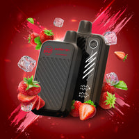 Sic Strawberry (Iced) Vape - Beast Mode Max 2 -  50K Puffs |  Disposable Canada