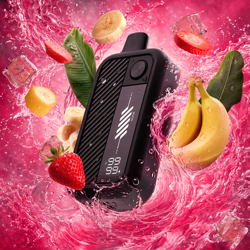 Beast Mode Max 3 - STR8 UP Strawberry Banana (Iced) (ON)