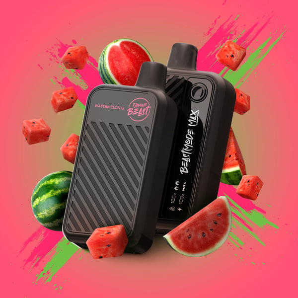 Beast Mod Eighth Vape Watermelon G IndaCloud Beast Mode THCA Live Resin  Diamonds 6G Disposable Vape Pen
