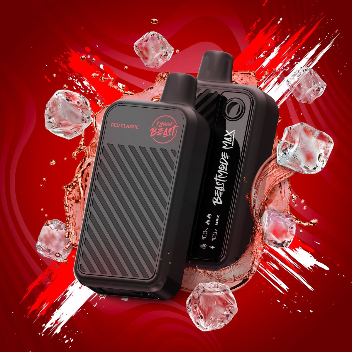 Chuggin' Red Classic Vape - Flavour Beast Beast Mode Max 18K Disposable