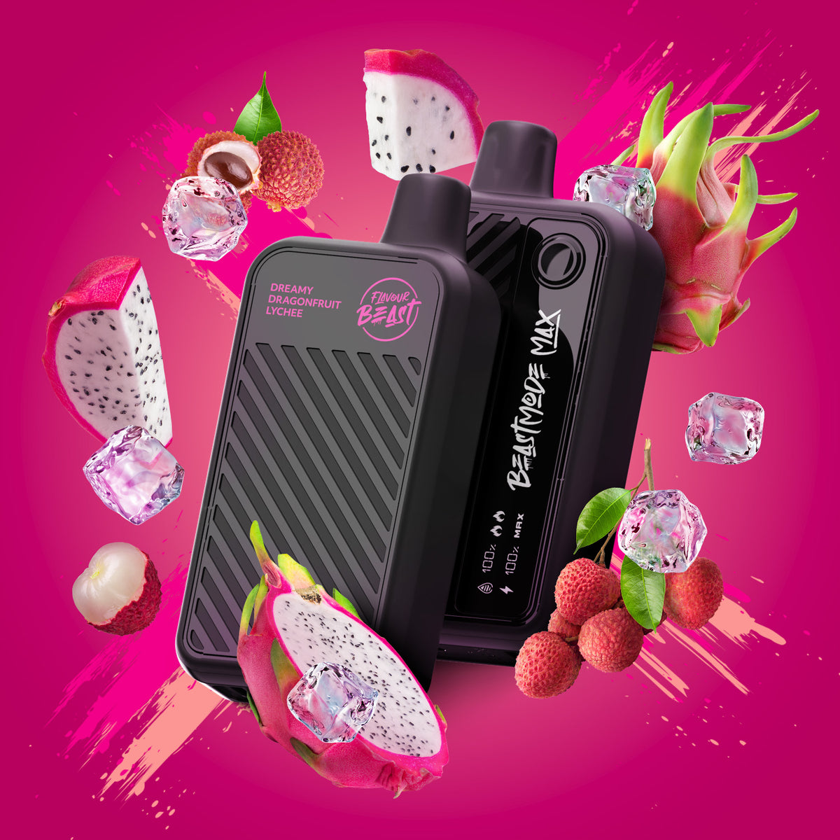 Dreamy Dragonfruit Lychee - Beast Mode Max Disposable Vape Flavour Beast Dreamy Dragonfruit Lychee - Beast Mode Max Disposable Vape Flavour Beast