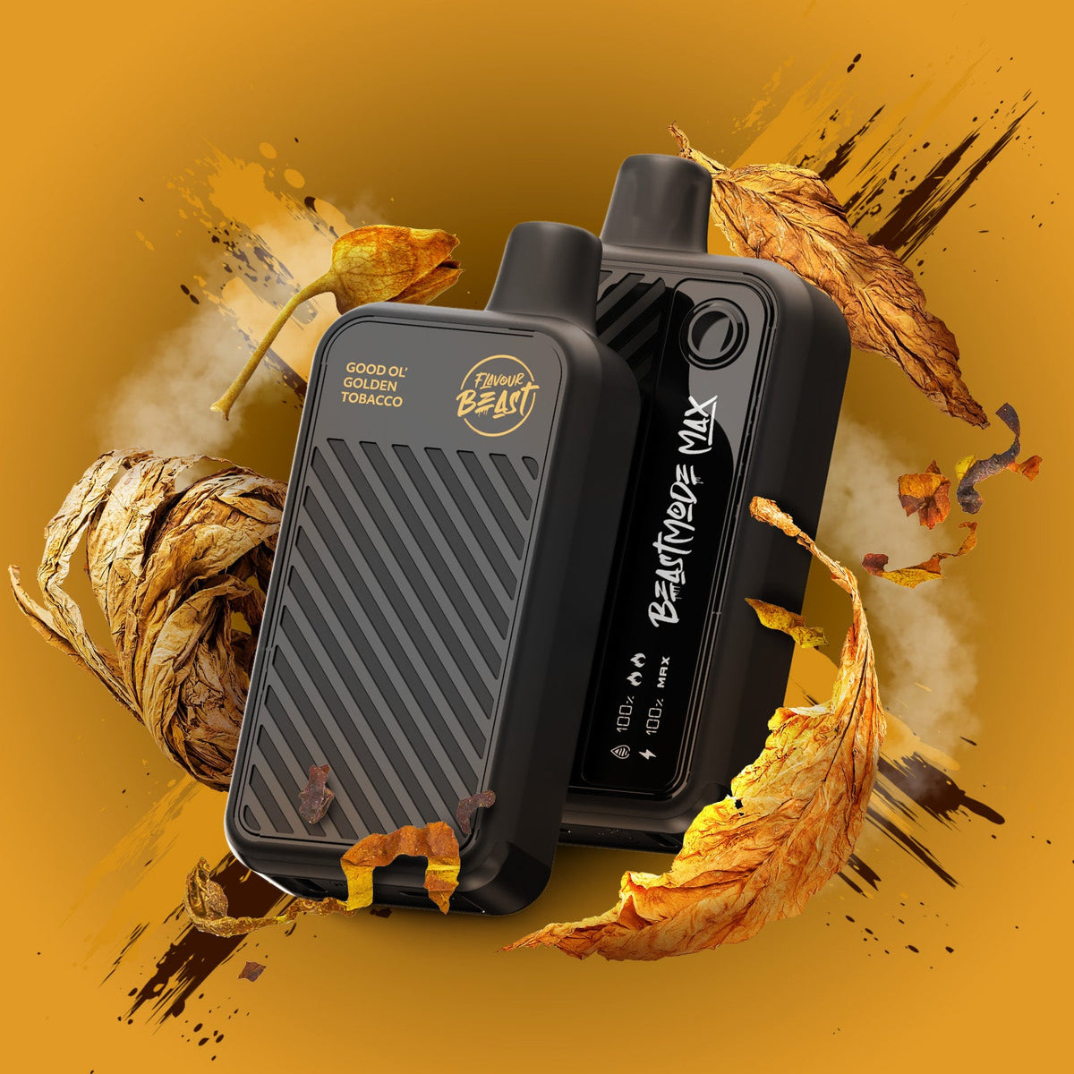Good Ol' Golden Tobacco Vape - Flavour Beast Beast Mode Max 18K