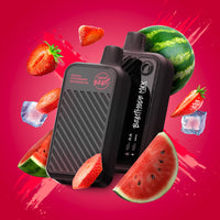 Savage Strawberry Watermelon Vape - Flavour Beast Beast Mode Max 18K Disposable