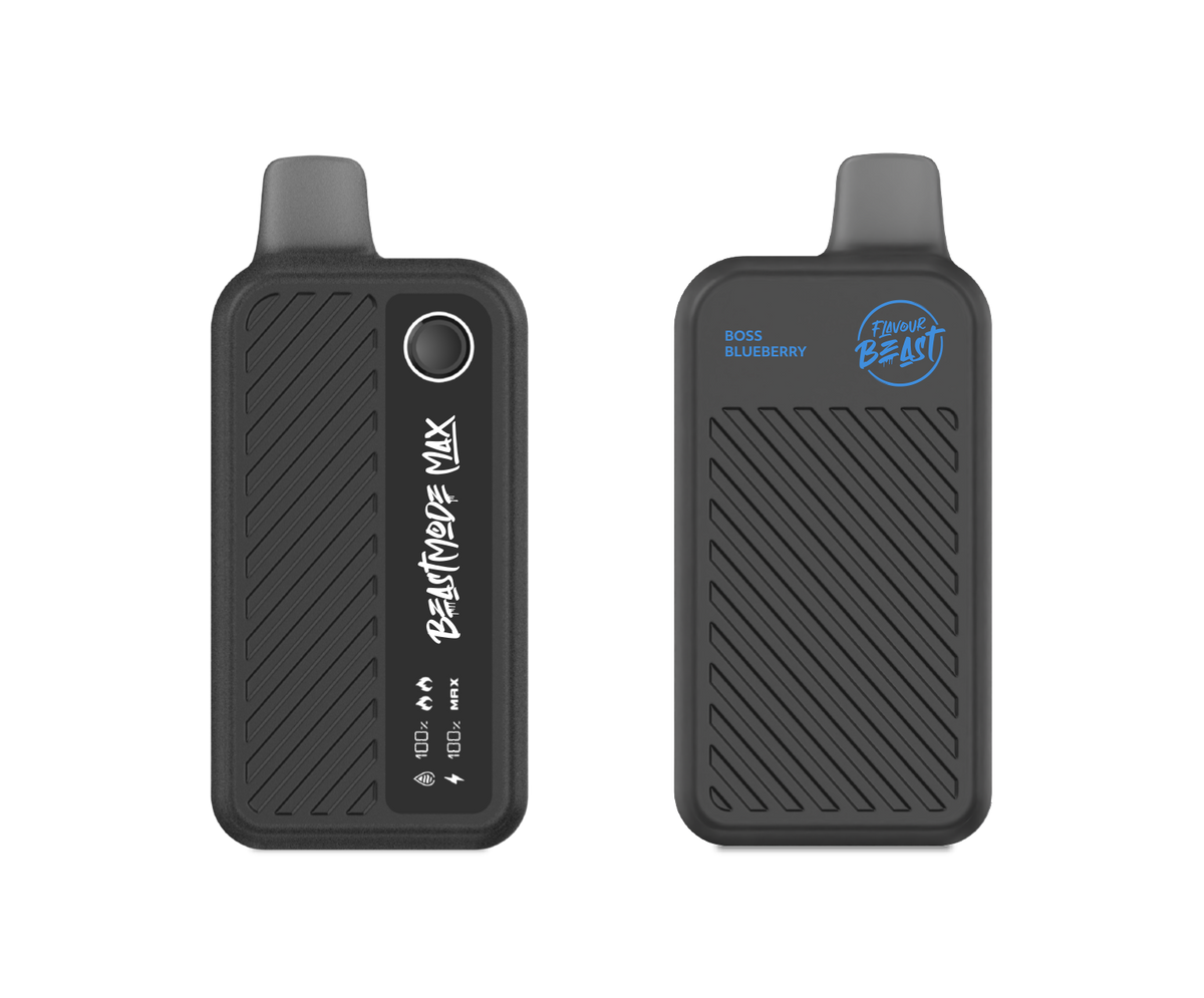Boss Blueberry Vape - Flavour Beast Beast Mode Max 18K Disposable 