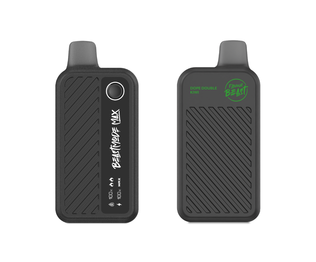 Dope Double Kiwi Vape - Flavour Beast Beast Mode Max 18K Disposable