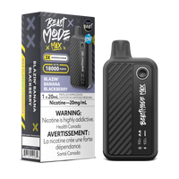 Blazin' Banana Blackberry Vape - Flavour Beast Beast Mode Max 18K Disposable 