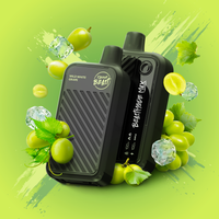 Wild White Grape Iced Vape - Flavour Beast Beast Mode Max 18K Disposable  
