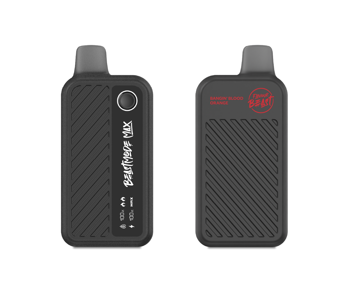 Bangin' Blood Orange Iced Vape - Flavour Beast Beast Mode Max 18K Disposable  