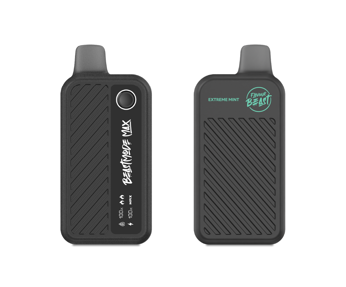 Extreme Mint Iced Vape - Flavour Beast Beast Mode Max 18K Disposable  