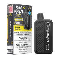 Bussin' Banana Iced Vape - Flavour Beast Beast Mode Max 18K Disposable  